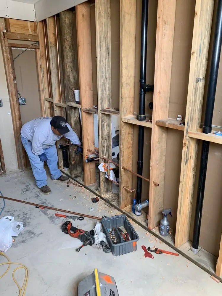 Commercial rough-in plumbing for Commercial Plumbing in Picayune